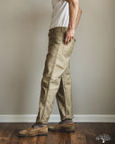 orSlow Regular Fit Fatigue Pants - Sand Beige