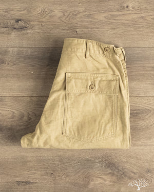orSlow Regular Fit Fatigue Pants - Sand Beige
