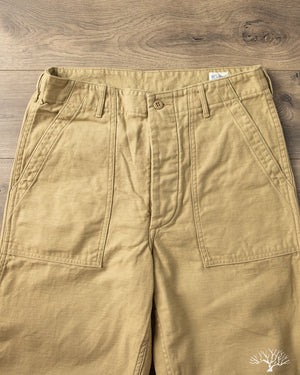 orSlow - Regular Fit Fatigue Pants - Sand Beige – Withered Fig