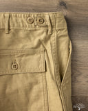 orSlow Regular Fit Fatigue Pants - Sand Beige