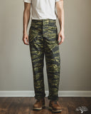 orSlow Regular Fit Fatigue Pants - Tiger Camo