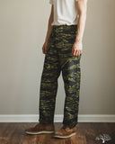 orSlow Regular Fit Fatigue Pants - Tiger Camo