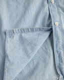 orSlow Relaxed Fit Chambray Work Shirt - Chambray Bleach