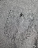 orSlow Relaxed Fit Chambray Work Shirt - Gray