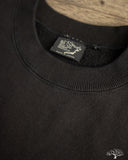 orSlow Relaxed Fit Densely Knit Sweatshirt - Black