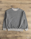 orSlow Relaxed Fit Densely Knit Sweatshirt - Charcoal Grey
