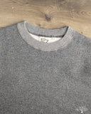 orSlow Relaxed Fit Densely Knit Sweatshirt - Charcoal Grey