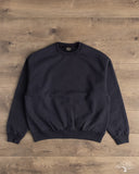 orSlow Relaxed Fit Densely Knit Sweatshirt - Dark Navy