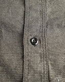 orSlow Relaxed Fit Melange Flannel Shirt - Gray Check