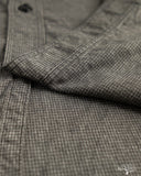 orSlow Relaxed Fit Melange Flannel Shirt - Gray Check