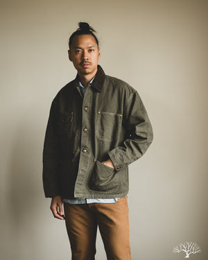 orSlow - Relaxed Fit Oxford Coverall - Army Green – Withered Fig