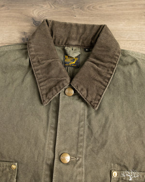 orSlow オアスロウ VINTACEFITARMYTROWSERS orSlow - Relaxed Fit Oxford Coverall - Army Green – Withered Fig