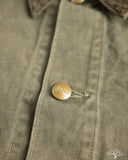 orSlow Relaxed Fit Oxford Coverall - Army Green