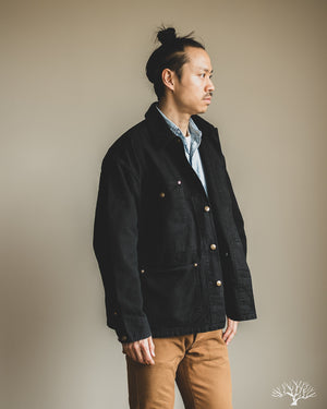 orSlow - Relaxed Fit Oxford Coverall - Black – Withered Fig