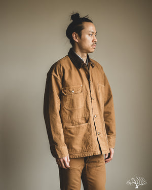 orSlow - Relaxed Fit Oxford Coverall - Brown – Withered Fig