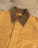 orSlow Relaxed Fit Oxford Coverall - Brown