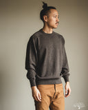 orSlow Simple Crewneck Sweater - Brown Wool