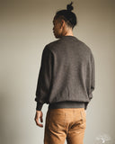 orSlow Simple Crewneck Sweater - Brown Wool