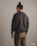 orSlow Simple Crewneck Sweater - Brown Wool