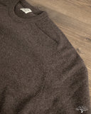 orSlow Simple Crewneck Sweater - Brown Wool