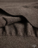 orSlow Simple Crewneck Sweater - Brown Wool