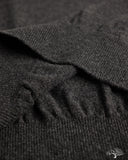 orSlow Simple Crewneck Sweater - Charcoal Gray Wool