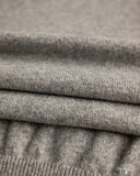 orSlow Simple Crewneck Sweater - Light Gray Wool