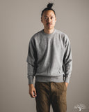 orSlow Simple Crewneck Sweater - Light Gray Wool