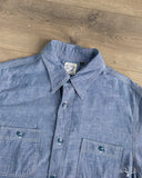 orSlow Blue Chambray Work Shirt