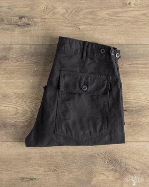 orSlow Slim Fit Fatigue Pants - Black (J61)