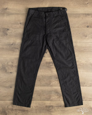 orSlow - Slim Fit Fatigue Pants - Black (J61) – Withered Fig