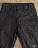 orSlow Slim Fit Fatigue Pants - Black (J61)