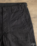 orSlow Slim Fit Fatigue Pants - Black (J61)