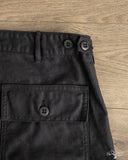 orSlow Slim Fit Fatigue Pants - Black (J61)
