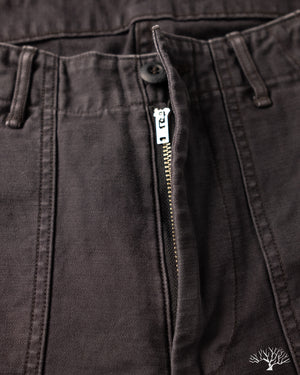 orSlow - Slim Fit Fatigue Pants - Black Stone – Withered Fig