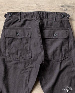 orSlow Slim Fit Fatigue Pants - Black