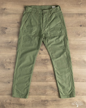 orSlow - Slim Fit Fatigue Pants - Green – Withered Fig