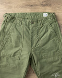 orSlow Slim Fit Fatigue Pants - Green