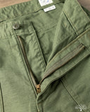 orSlow Slim Fit Fatigue Pants - Green