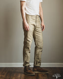 orSlow Slim Fit Fatigue Pants - Sand Beige