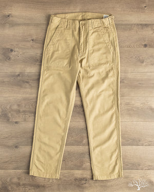orSlow - Slim Fit Fatigue Pants - Sand Beige – Withered Fig