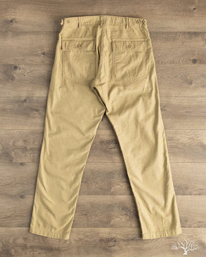 orSlow - Slim Fit Fatigue Pants - Sand Beige – Withered Fig