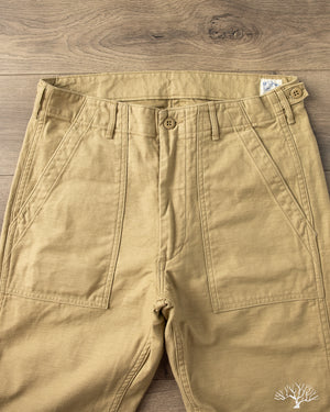 orSlow - Slim Fit Fatigue Pants - Sand Beige – Withered Fig