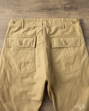 orSlow - Slim Fit Fatigue Pants - Sand Beige – Withered Fig