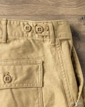 orSlow - Slim Fit Fatigue Pants - Sand Beige – Withered Fig