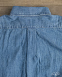 orSlow Standard Button Down Shirt - Denim Used