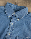 orSlow Standard Button Down Shirt - Denim Used