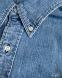 orSlow Standard Button Down Shirt - Denim Used