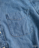 orSlow Standard Button Down Shirt - Denim Used