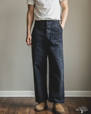 orSlow - Summer Fatigue Pants - Black – Withered Fig